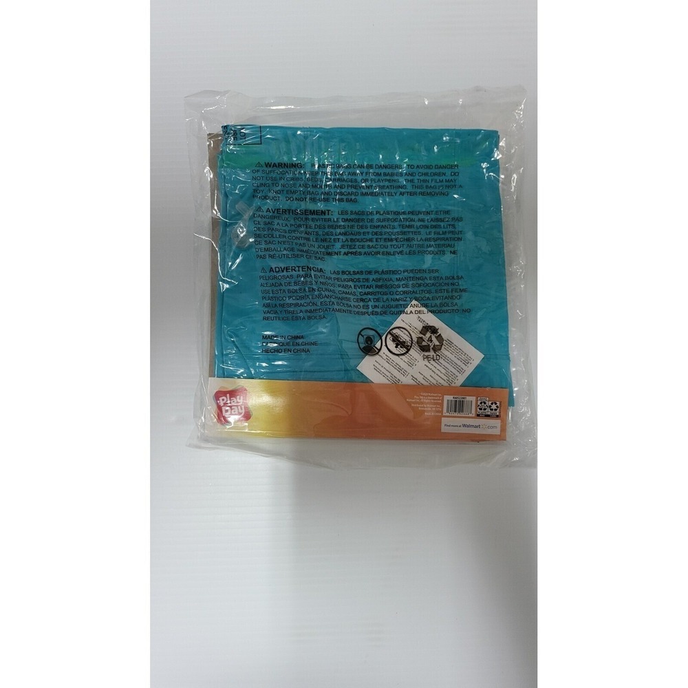Play Day Transparent Inflatable Pool Float Mat Adult Size 69x33.5 - Picture 4 of 6